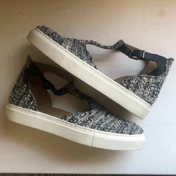 Anthropologie Tweed Mary Jane Sneakers - Picture 2 of 10
